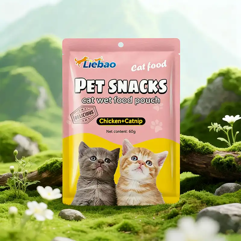 Extra Nutritious Fresh Chicken Cat Snacks Pet Pouch Food